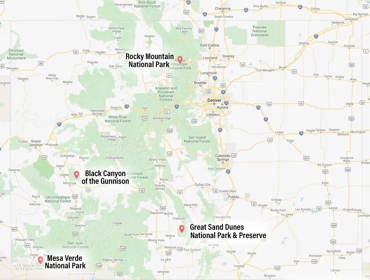 List of National Parks in Colorado 1 List of National Parks in Colorado 2024