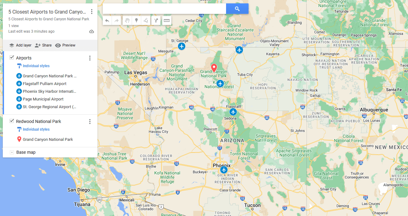5 Closest Airports to Grand Canyon National Park