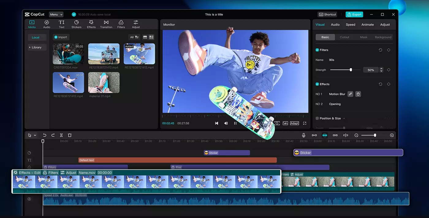 How to Edit Captivating Nature Documentary Clips with CapCut Desktop 1 How to Edit Captivating Nature Documentary Clips with CapCut Desktop