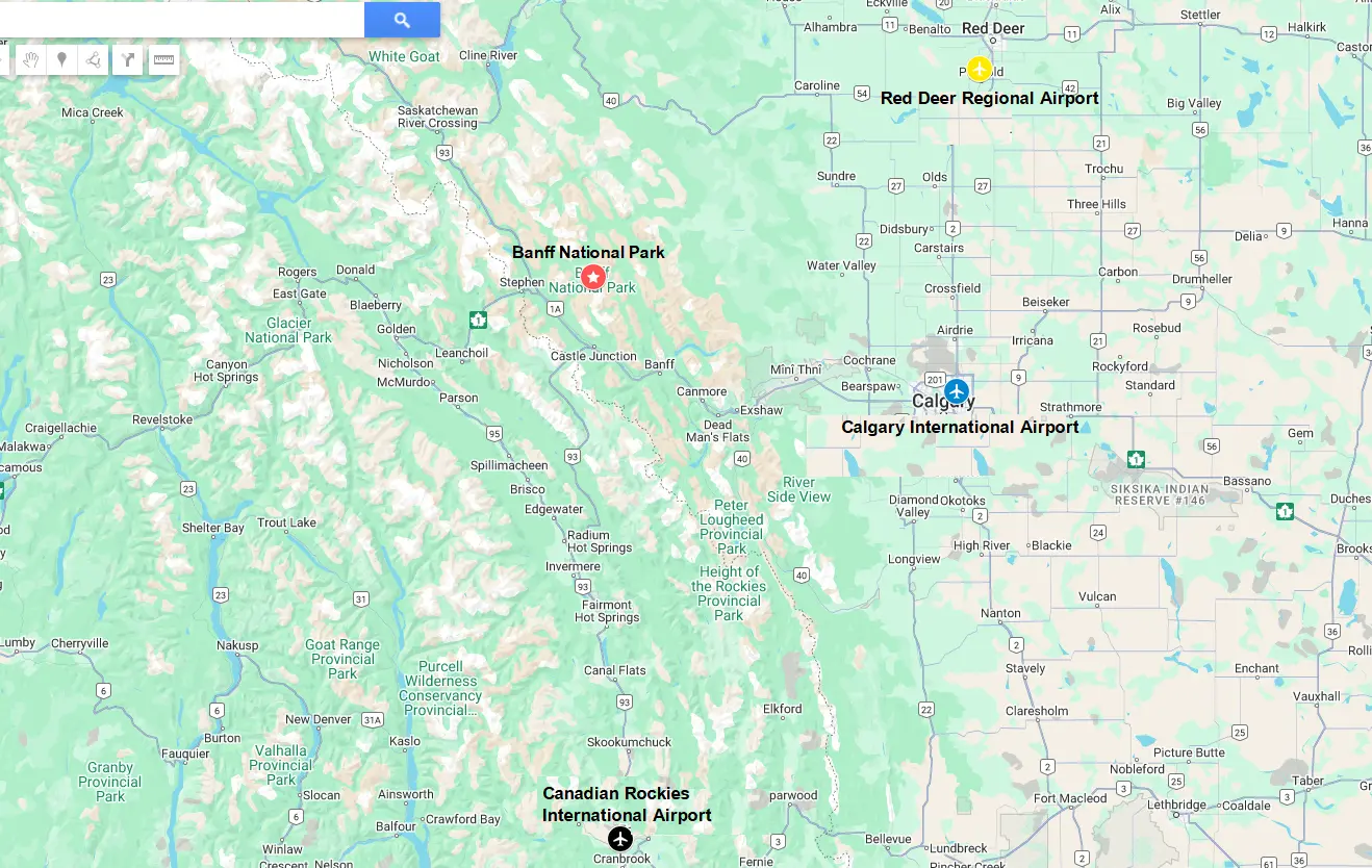 The 3 Closest Airports to Banff National Park 1 The 3 Closest Airports to Banff National Park