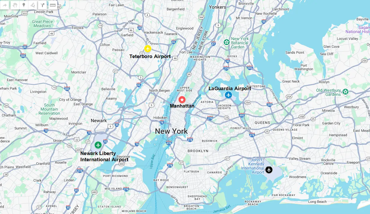 The 4 Closest Airports to Manhattan, New York 1 The 4 Closest Airports to Manhattan New York