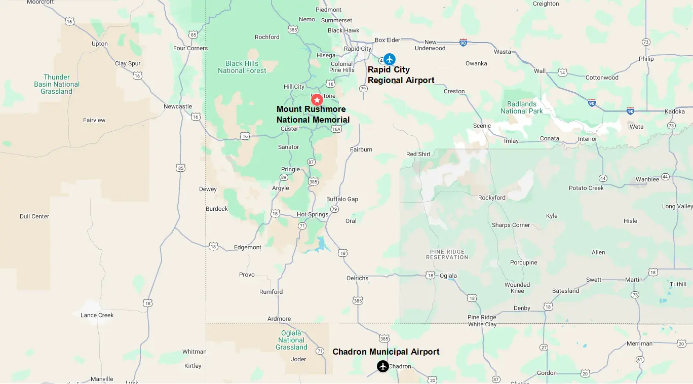 The 3 Closest Airports to Mount Rushmore National Memorial 1 The 3 Closest Airports to Mount Rushmore National Memorial