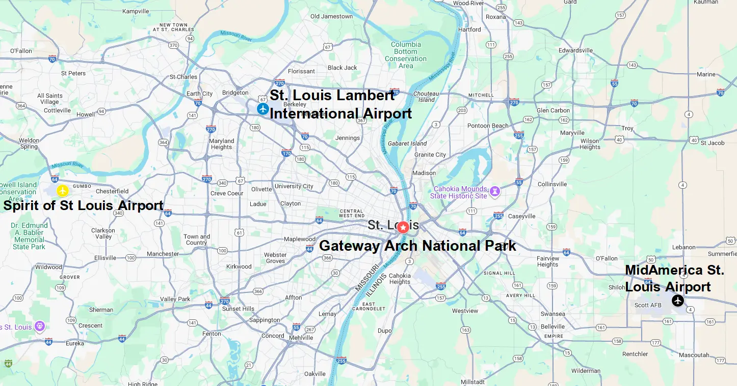The Closest Airport to Gateway Arch National Park 1 The Closest Airport to Gateway Arch National Park