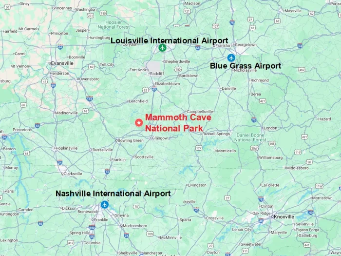 The 3 Closest Airports to Mammoth Cave National Park 1 The Closest Airport to Mammoth Cave National Park