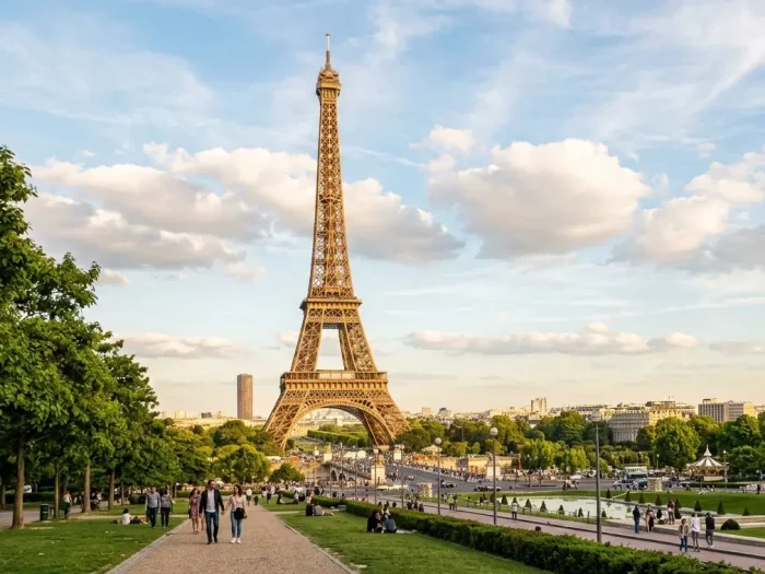 Top 10 Famous Landmarks in the World - Eiffel Tower – France