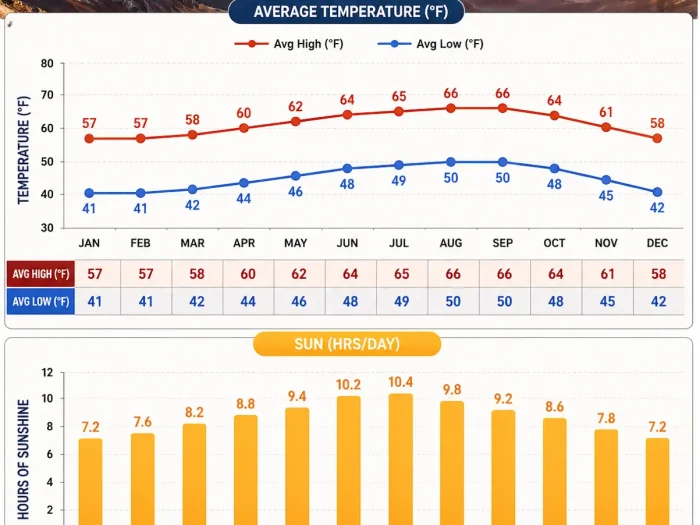 Haleakala National Park Weather by Month