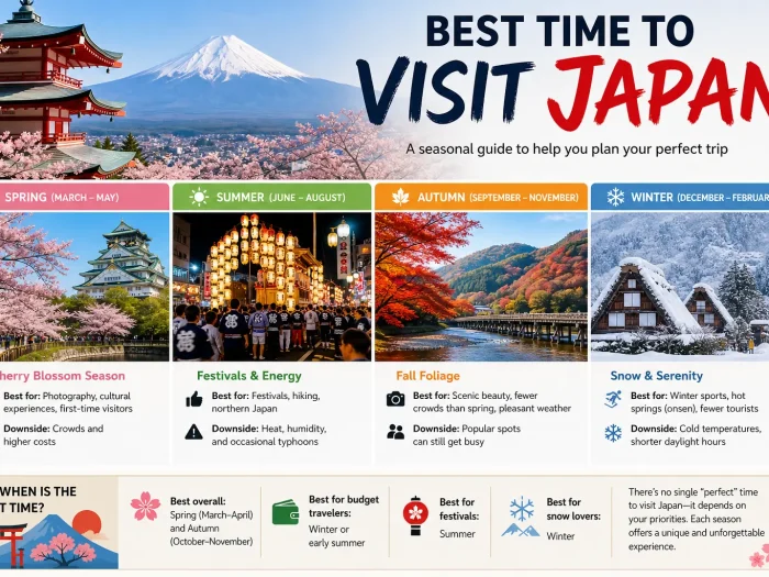 Best Time to Visit Japan A Complete Seasonal Guide