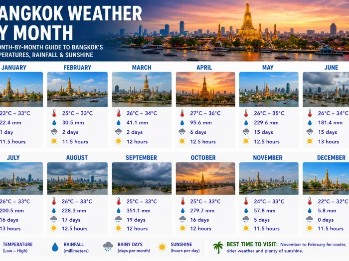 Bangkok Weather by Month