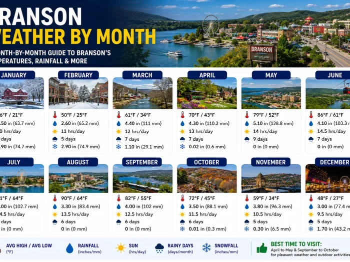 Branson MO Weather by Month 1 Branson MO Weather by Month