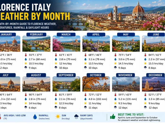 Florence Italy Weather by Month 1 Florence Italy Weather by Month