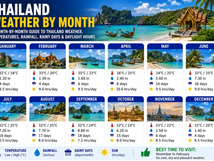 Thailand Weather by Month 2 Thailand Weather by Month