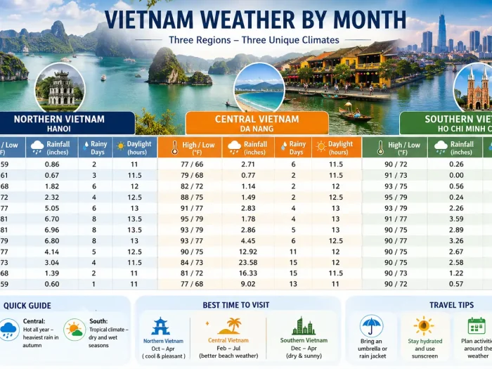 Vietnam Weather by Month 2 Vietnam Weather by Month
